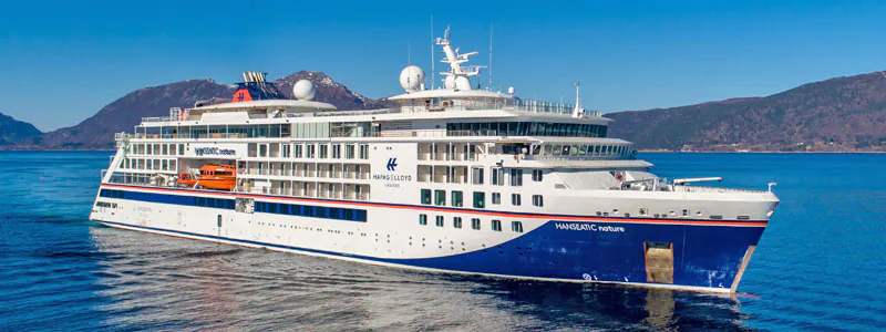 10 Nächte Hamburg – Tromsø über Bergen, Ålesund & Brønnøysund u. a. mit Hapag-Lloyd Cruises: HANSEATIC nature