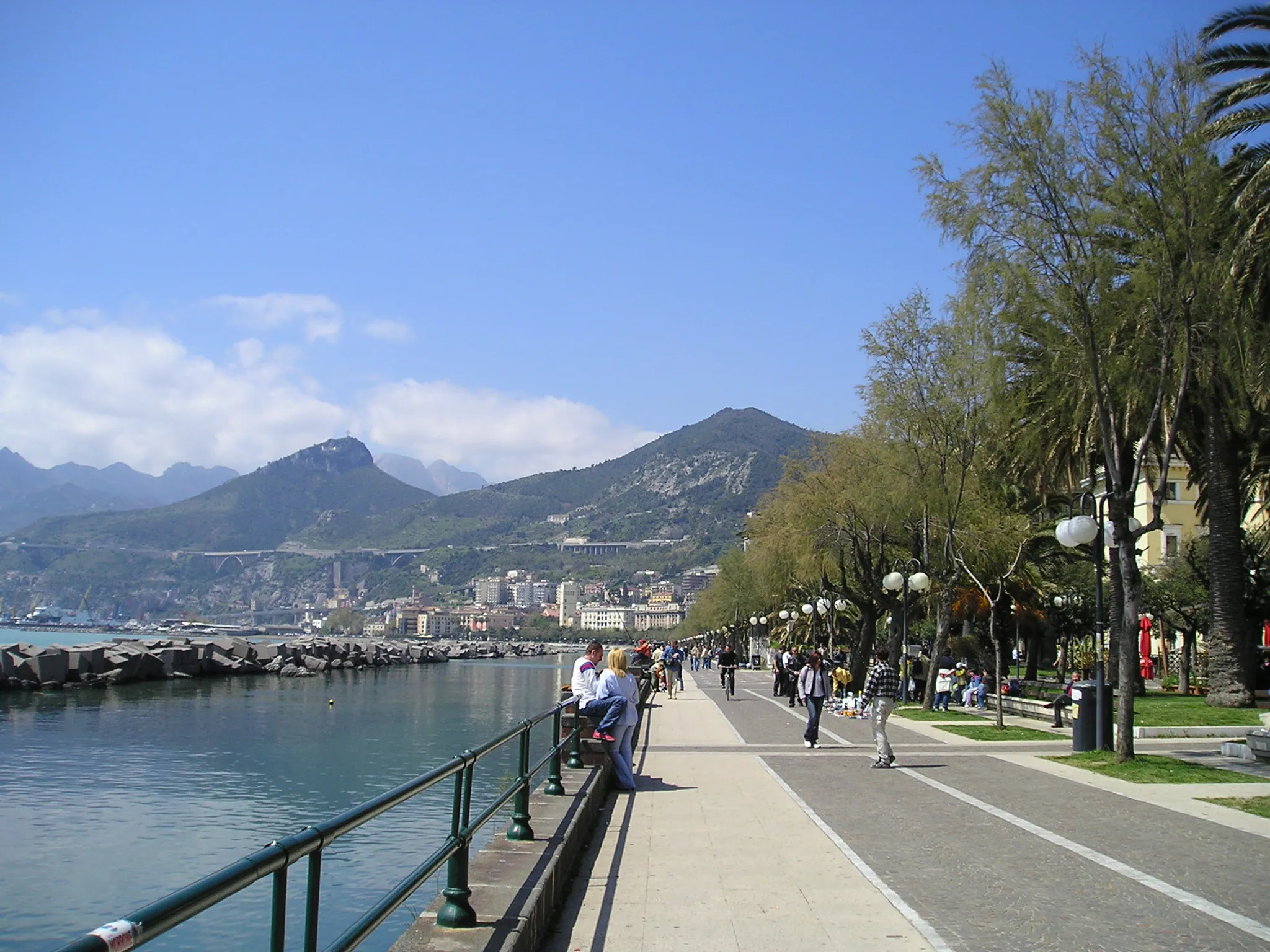 Hafen Salerno