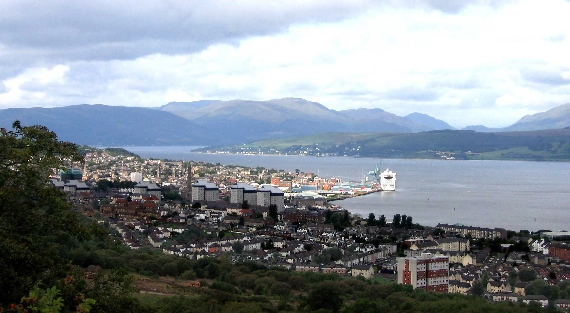 Hafen Greenock