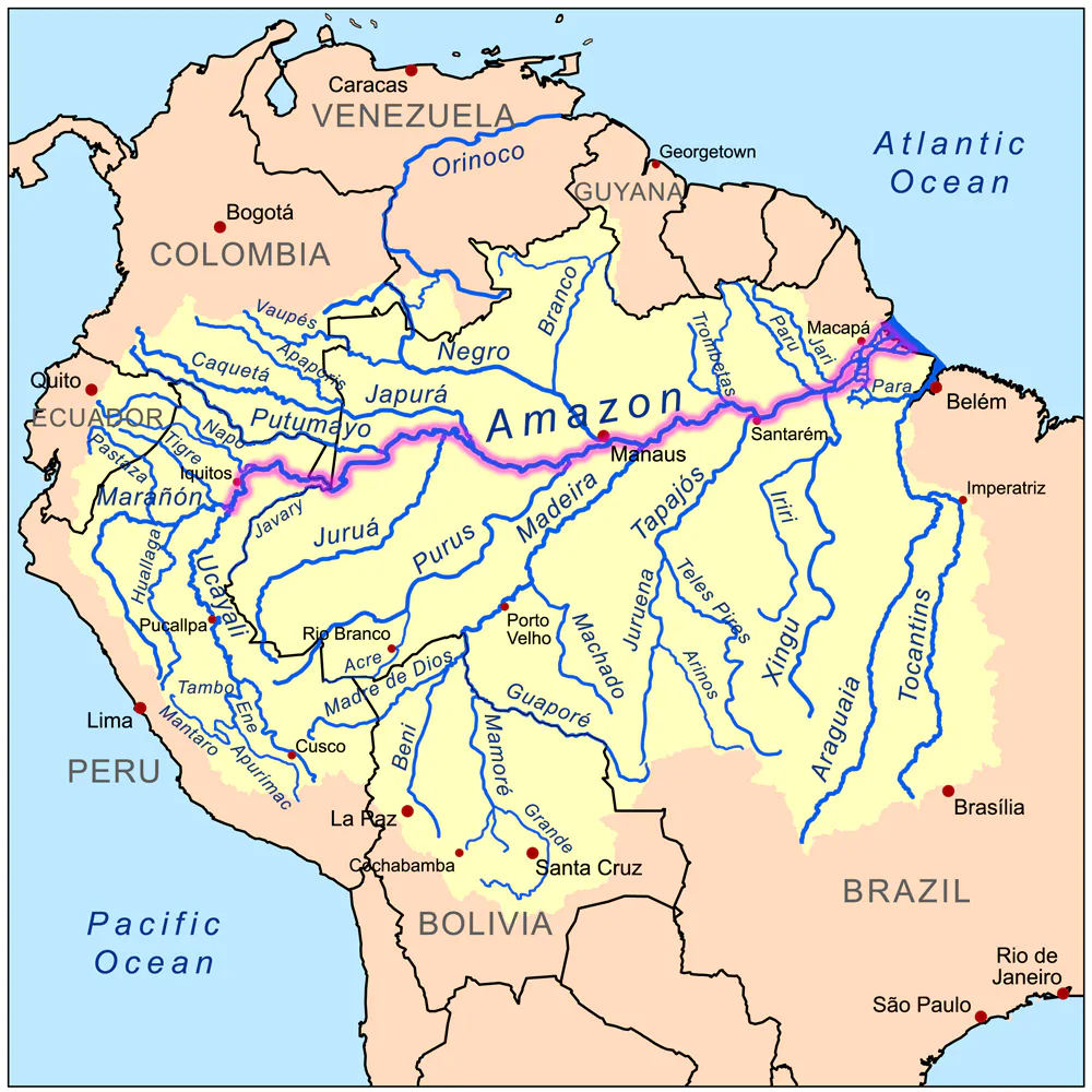 Kreuzfahrt Amazonas