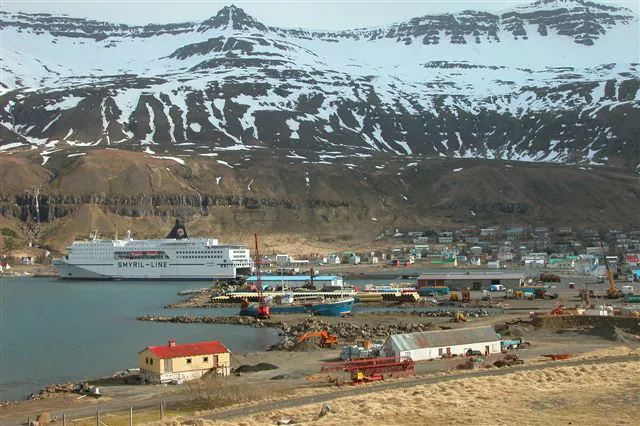 Hafen Seyðisfjörður