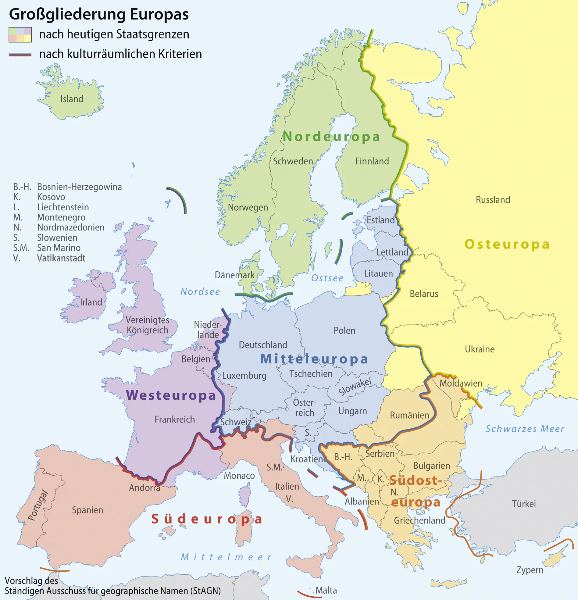 Kreuzfahrt Nordeuropa