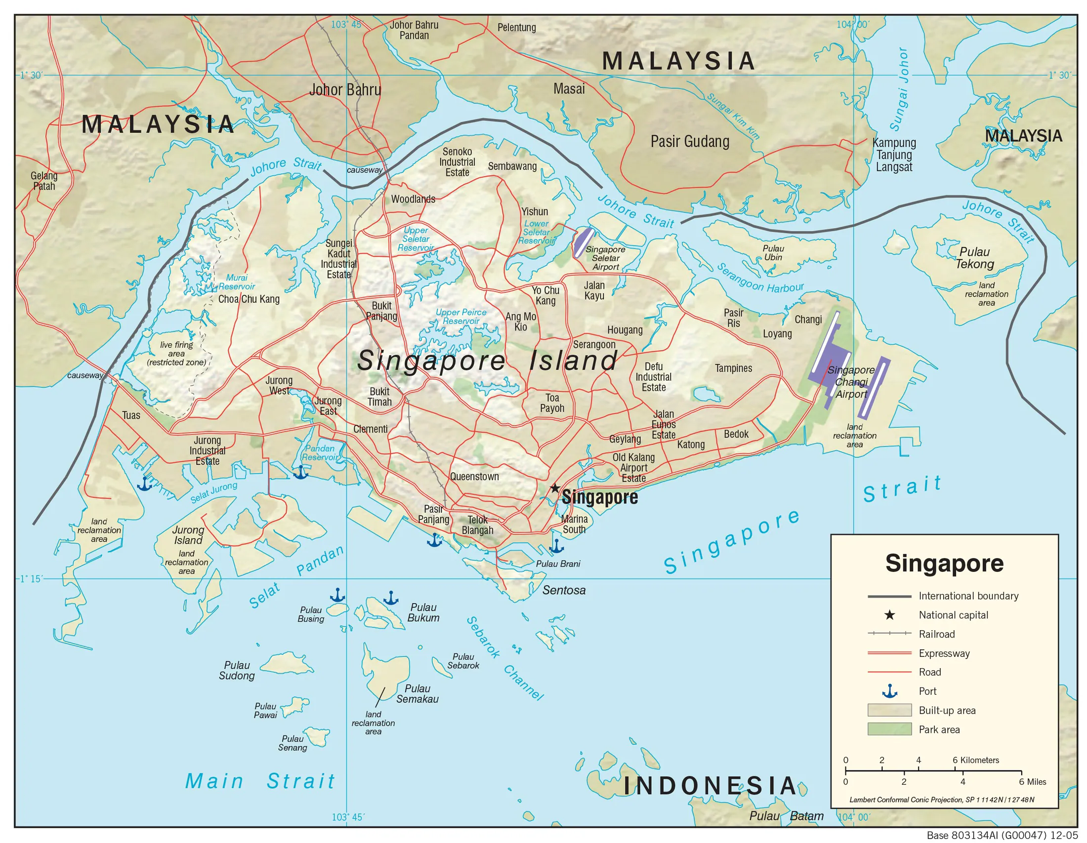 Hafen Singapur