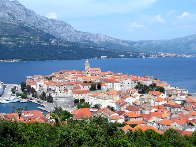 Hafen Korcula