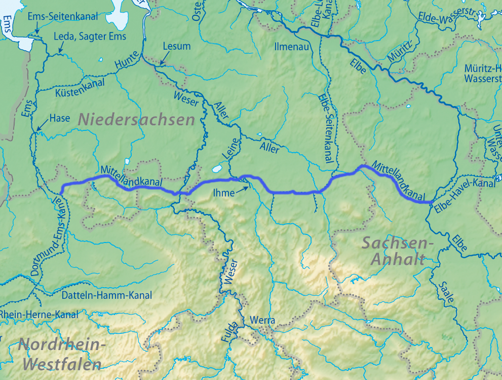 Kreuzfahrt Mittellandkanal